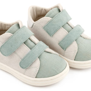 Σνίκερ με Διπλή Μπαρέτα Χρατς BS3085 Λευκό Μίνεραλ