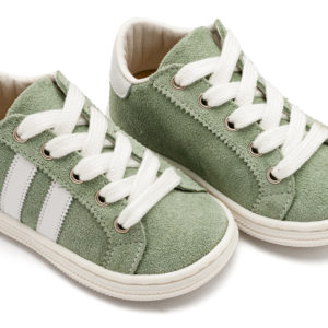 Δετά Δίχρωμα Σνίκερς BS3086 Μέντα Λευκό