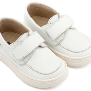Δερμάτινο Μοκασίνι BW4310 Λευκό