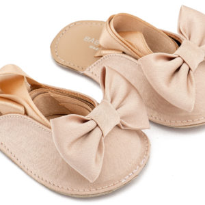 Γαλλικό Σαμπό με Σατέν Φιόγκο MI1661 Μπεζ