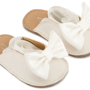 Γαλλικό Σαμπό με Σατέν Φιόγκο MI1661 Λευκό