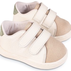 Sneakers PRI2113 Λευκό Μπεζ Μέντα
